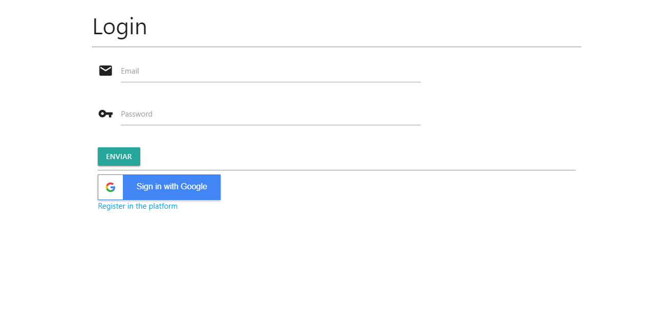 aplicacion web con sistema de login